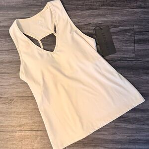 Losano Keep You Cool Racerback Tank Dune Medium NWT